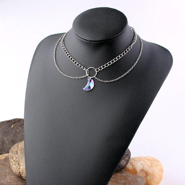 Enchanted Moon Layered Necklace-Your Soul Place